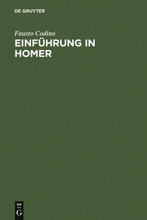 Produktbild: Einf&uuml;hrung in Homer