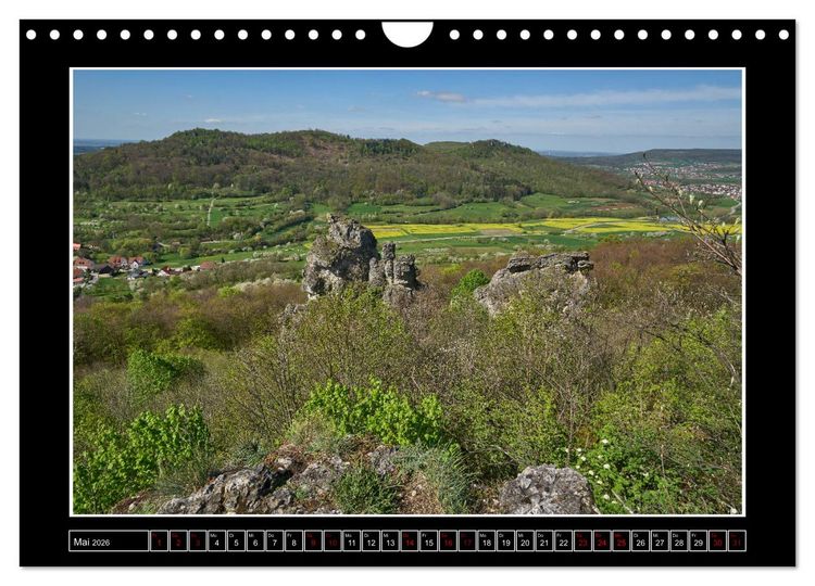 Produktbild: Wunderwelt Fr&auml;nkische Schweiz (Wandkalender 2026 DIN A4 quer), CALVENDO Monatskalender