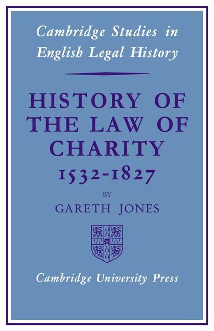 Produktbild: History of the Law of Charity, 1532-1827