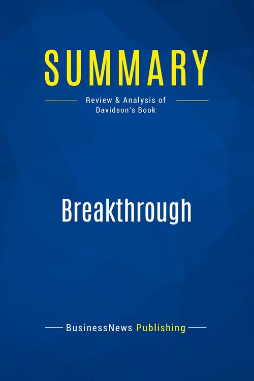 Produktbild: Summary: Breakthrough
