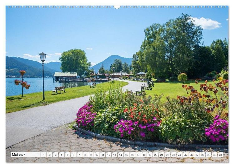 Produktbild: Es is so schee am Tegernsee (Wandkalender 2027 DIN A2 quer), CALVENDO Monatskalender