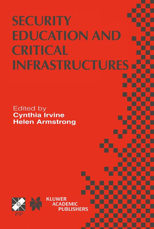 Produktbild: Security Education and Critical Infrastructures