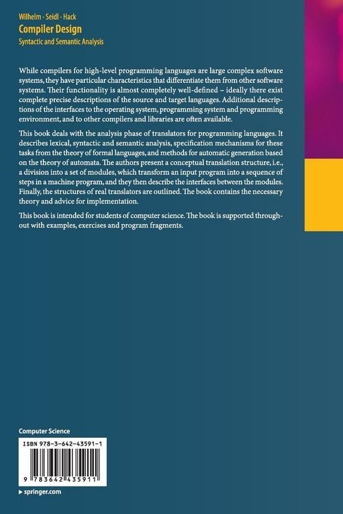 Produktbild: Compiler Design