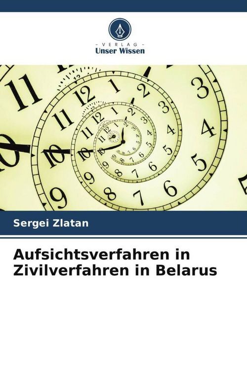 Produktbild: Aufsichtsverfahren in Zivilverfahren in Belarus