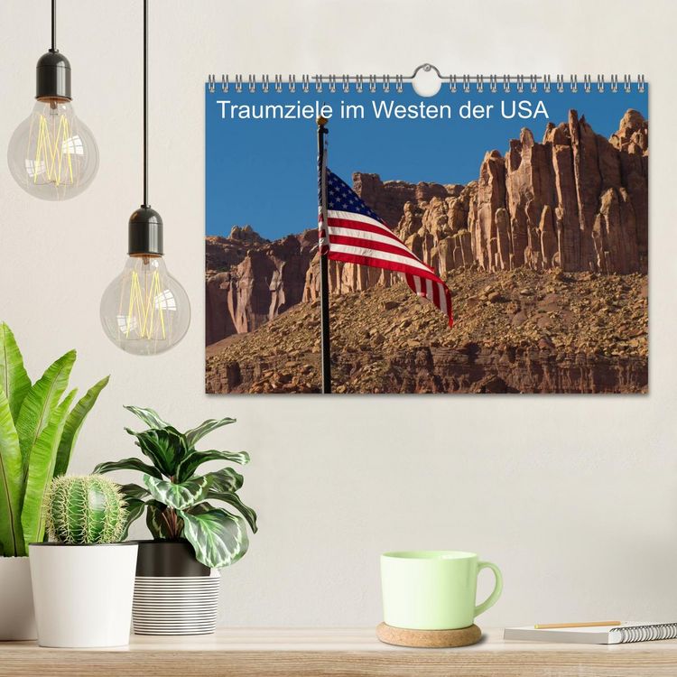 Produktbild: Traumlandschaften im Westen der USA (Wandkalender 2026 DIN A4 quer), CALVENDO Monatskalender