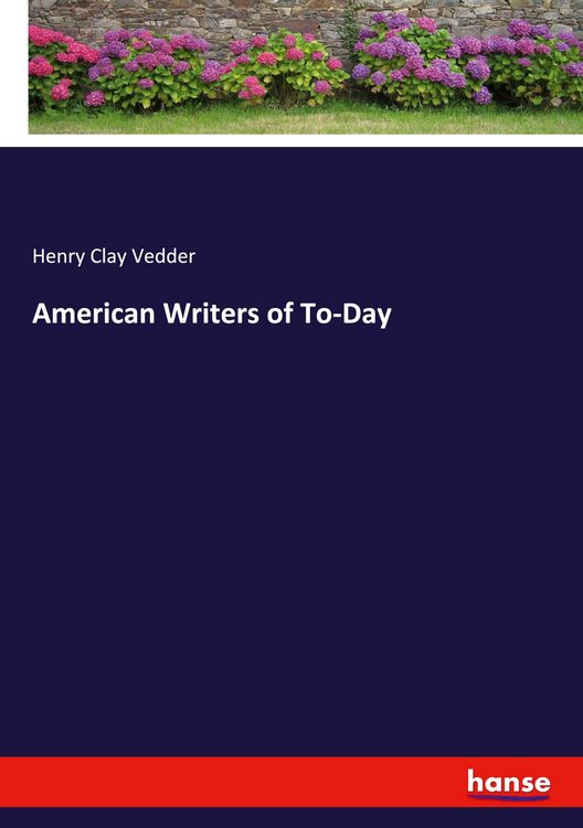 Produktbild: American Writers of To-Day