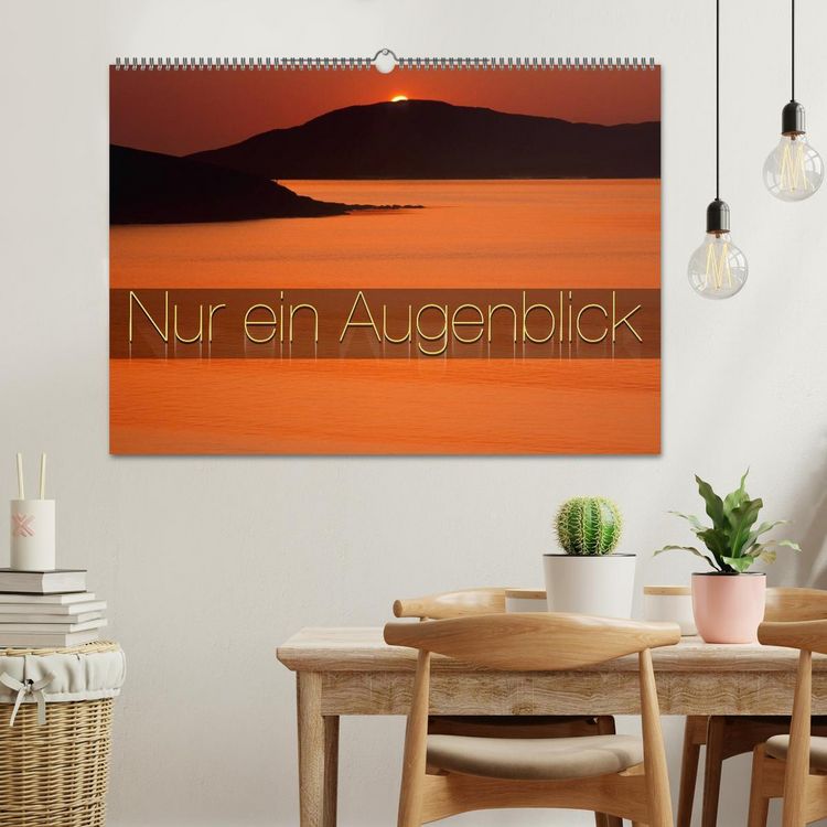 Produktbild: Nur ein Augenblick (Wandkalender 2026 DIN A2 quer), CALVENDO Monatskalender