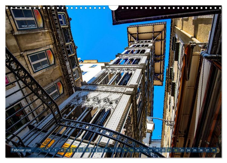 Produktbild: Lissabon eine faszinierende Stadt (Wandkalender 2026 DIN A3 quer), CALVENDO Monatskalender