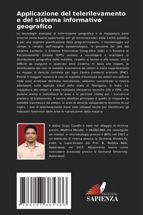 Produktbild: Applicazione del telerilevamento e del sistema informativo geografico