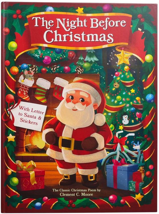 Produktbild: The Night Before Christmas with Letter to Santa and Stickers