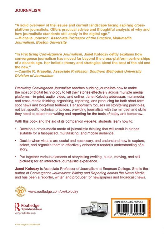 Produktbild: Practicing Convergence Journalism