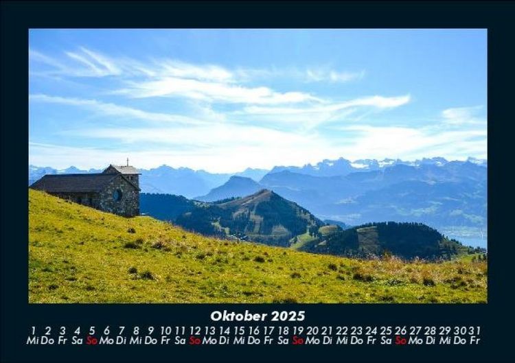 Produktbild: Bergige Welten 2025 Fotokalender DIN A5