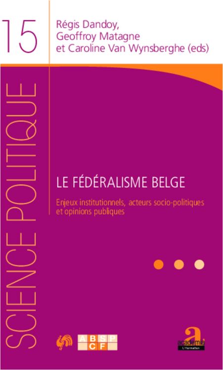 Produktbild: Le federalisme belge