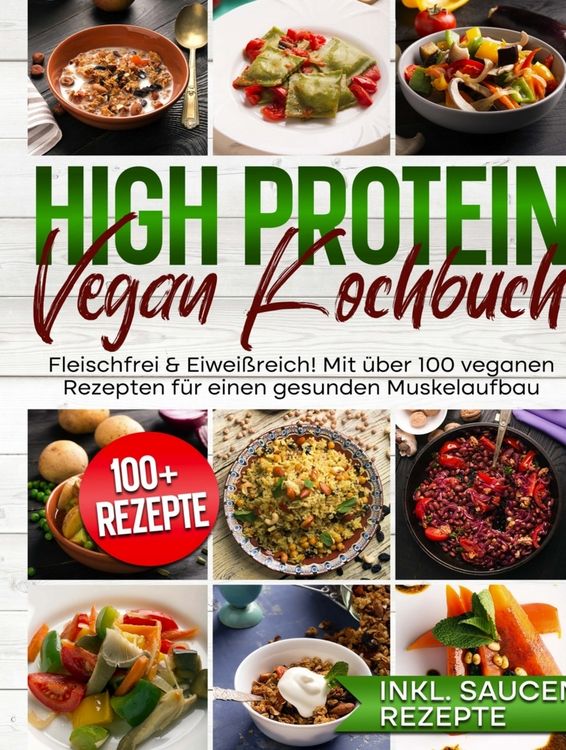 Produktbild: High Protein Vegan Kochbuch