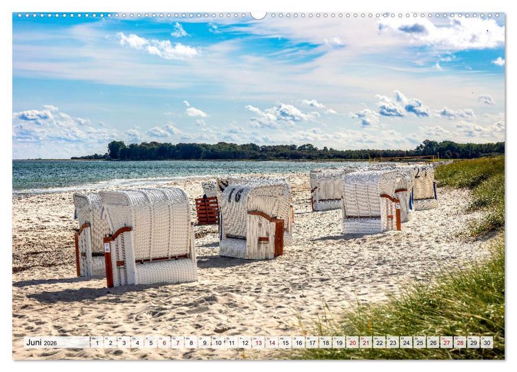 Produktbild: Faszination Schlei (hochwertiger Premium Wandkalender 2026 DIN A2 quer), Kunstdruck in Hochglanz