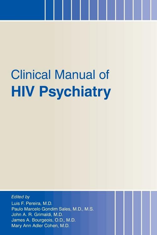 Produktbild: Clinical Manual of HIV Psychiatry