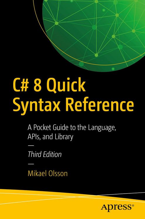 Produktbild: C# 8 Quick Syntax Reference