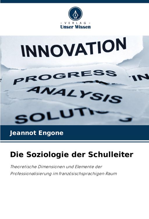 Produktbild: Die Soziologie der Schulleiter