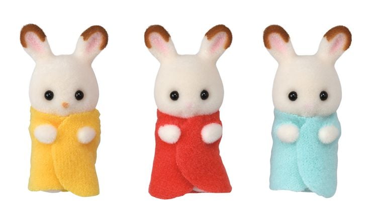Produktbild: Sylvanian Families 5532 - Erstausstattung f&uuml;r Drillinge