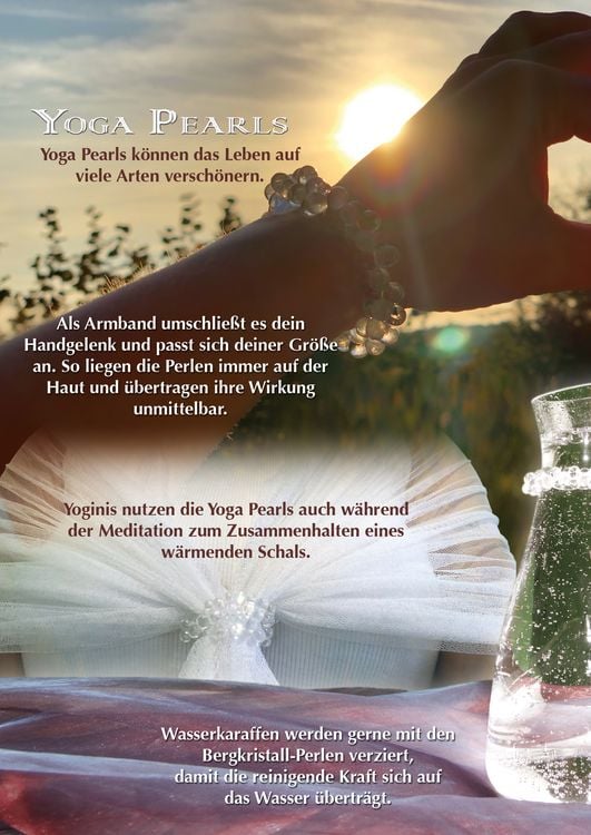 Produktbild: Yoga Pearls Geschenk Box mit Mantra CD &bdquo;Kundalini Yoga Mantras&ldquo; + Yoga Armband &bdquo;Yoga Pearls&ldquo;