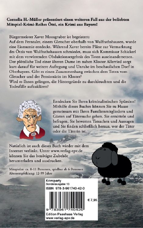 Produktbild: Krimiparty Sonderausgabe 13: &Ouml;tzi - oder das schwarze Schaf