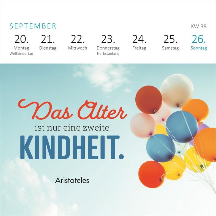 Produktbild: Mini-Wochenkalender Tsch&uuml;ss Arbeit, hallo Ruhestand! 2027