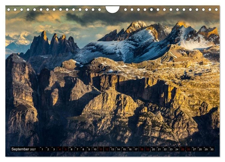 Produktbild: Lagazuoi Dolomiten (Wandkalender 2027 DIN A4 quer), CALVENDO Monatskalender