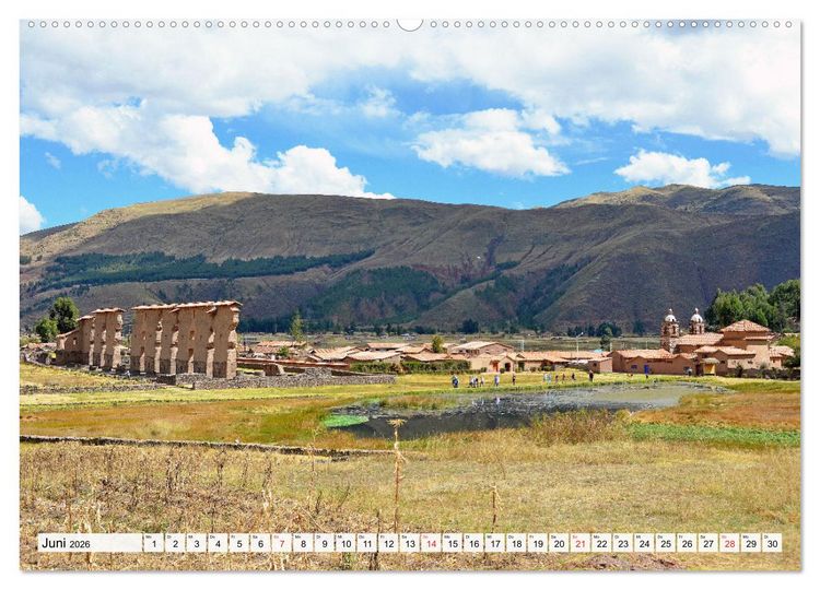 Produktbild: Faszination PERU, zwischen Anden und Regenwald (hochwertiger Premium Wandkalender 2026 DIN A2 quer), Kunstdruck in Hochglanz