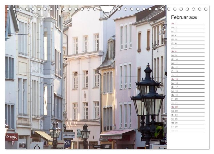 Produktbild: Zauberhaftes Bonn (Wandkalender 2026 DIN A4 quer), CALVENDO Monatskalender