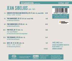 Produktbild: Sibelius: Violinkonzert,Serenaden,Humoresken,Suite