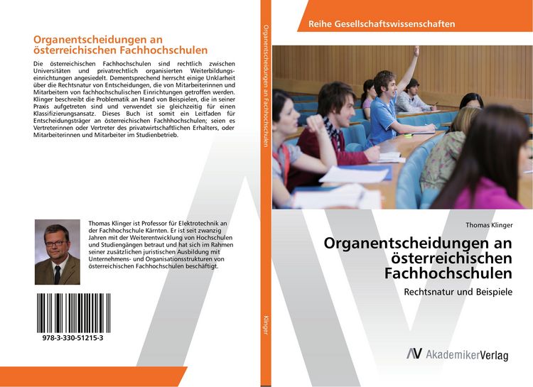 Produktbild: Organentscheidungen an &ouml;sterreichischen Fachhochschulen