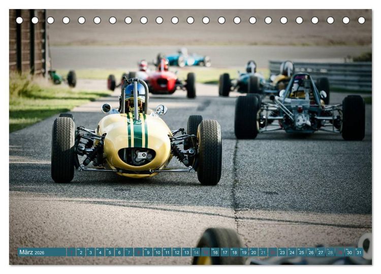 Produktbild: Oldtimer Grand Prix Zandvoort (Tischkalender 2026 DIN A5 quer), CALVENDO Monatskalender