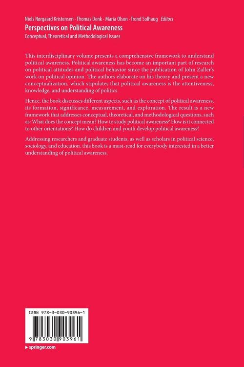 Produktbild: Perspectives on Political Awareness