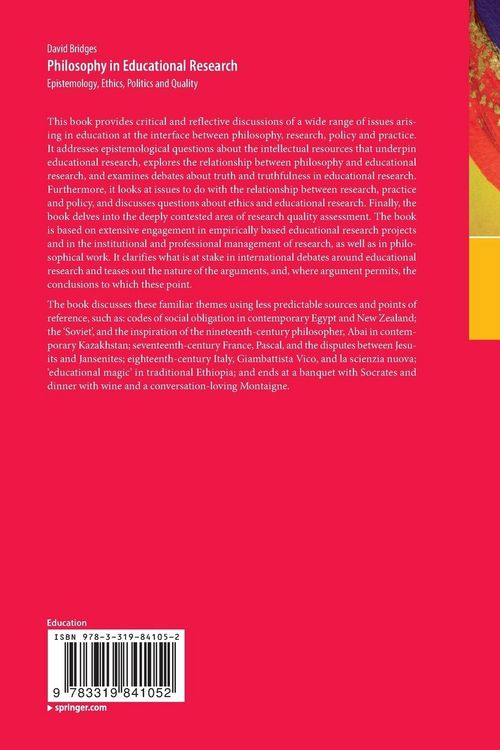 Produktbild: Philosophy in Educational Research