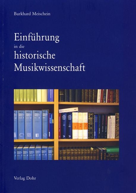 Produktbild: Einf&uuml;hrung in die historische Musikwissenschaft