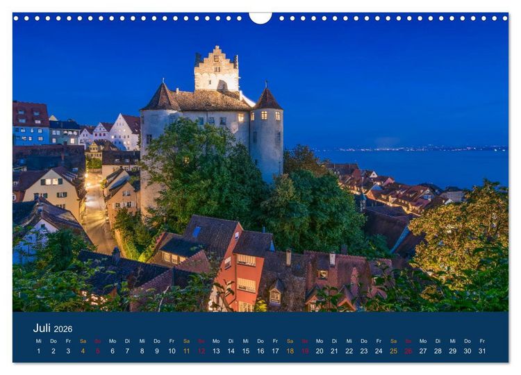 Produktbild: Ansichten vom Bodensee (Wandkalender 2026 DIN A3 quer), CALVENDO Monatskalender