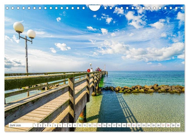 Produktbild: Wustrow Impressionen (Wandkalender 2026 DIN A4 quer), CALVENDO Monatskalender