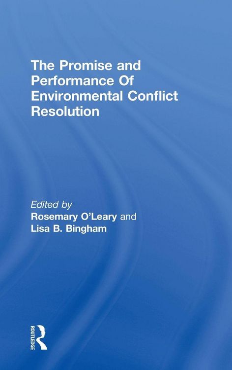 Produktbild: Promise and Performance Of Environmental Conflict Resolution