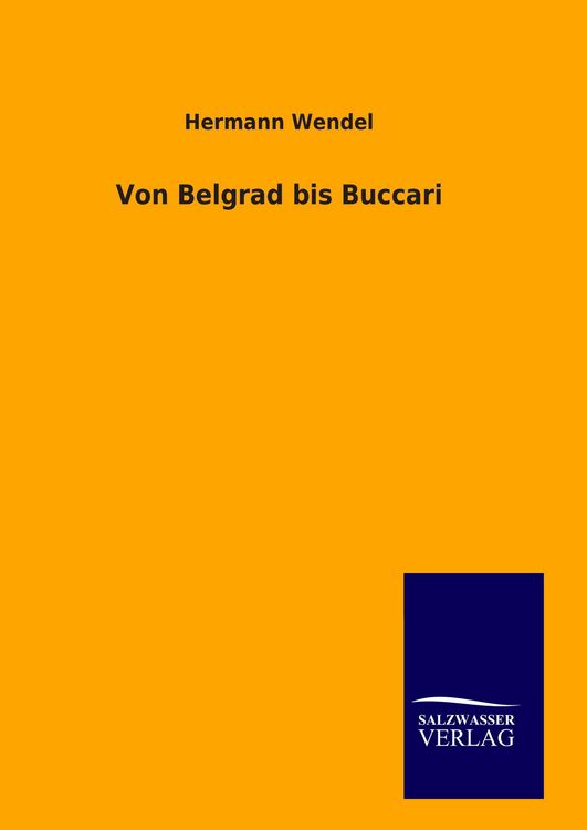 Produktbild: Von Belgrad bis Buccari