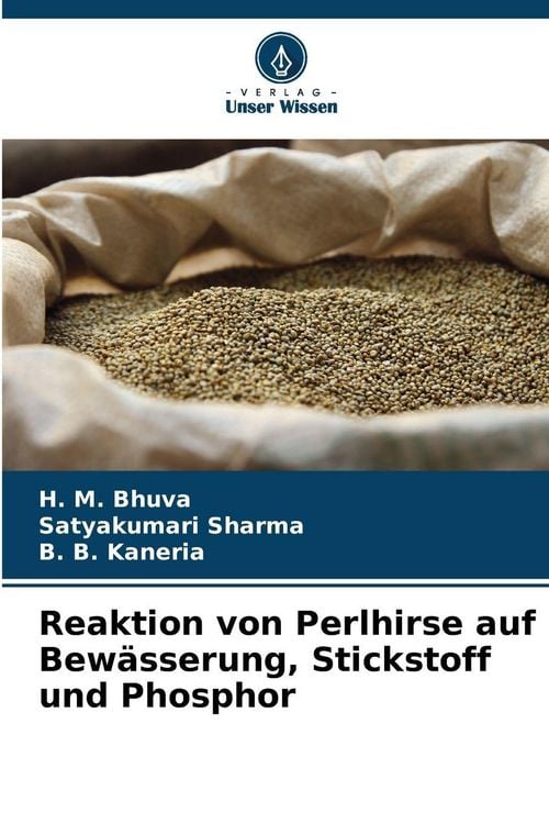 Produktbild: Reaktion von Perlhirse auf Bew&auml;sserung, Stickstoff und Phosphor