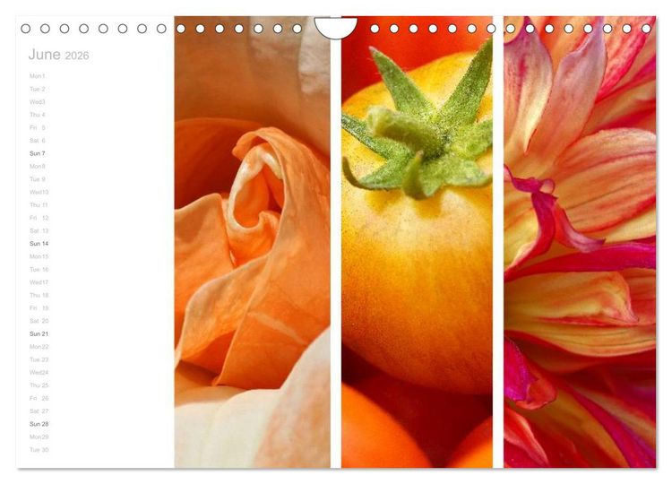 Produktbild: Natural Trios (Wall Calendar 2026 DIN A4 landscape), CALVENDO 12 Month Wall Calendar