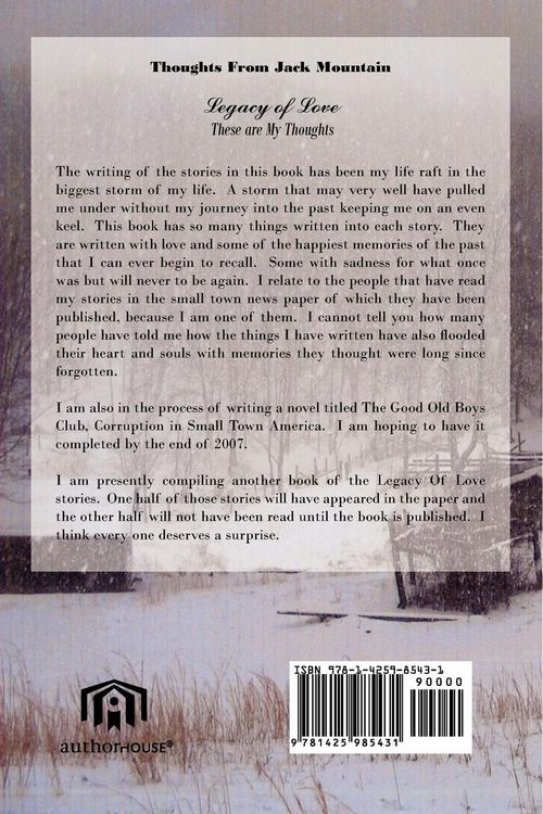 Produktbild: Legacy of Love These are My Thoughts