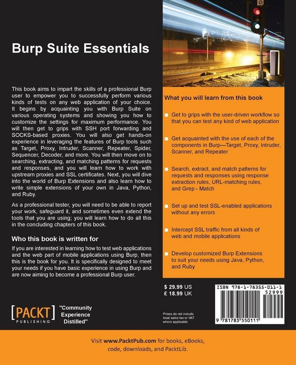 Produktbild: Burp Suite Essentials