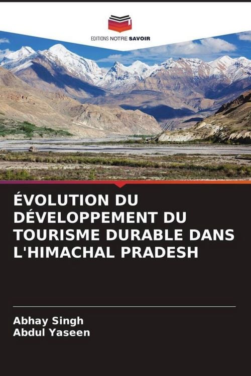 Produktbild: &Eacute;volution Du D&eacute;veloppement Du Tourisme Durable Dans L'himachal Pradesh
