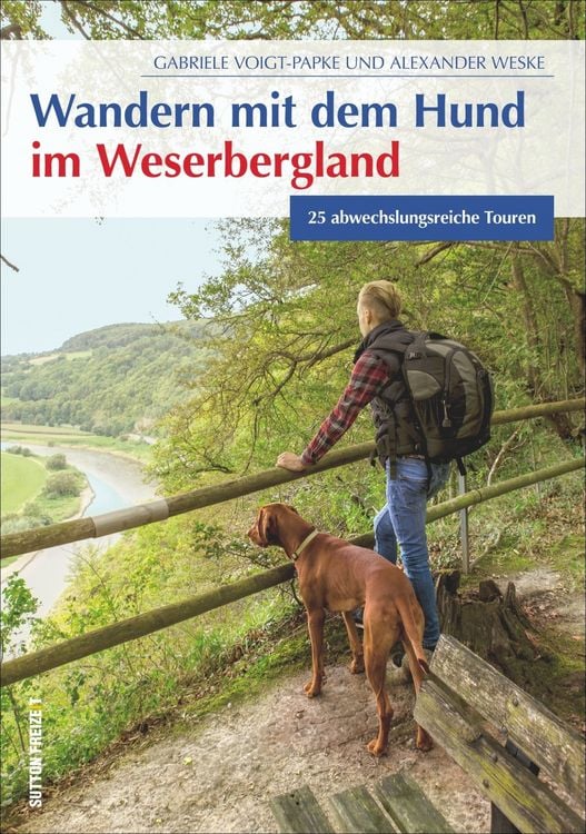 Produktbild: Wandern mit dem Hund im Weserbergland