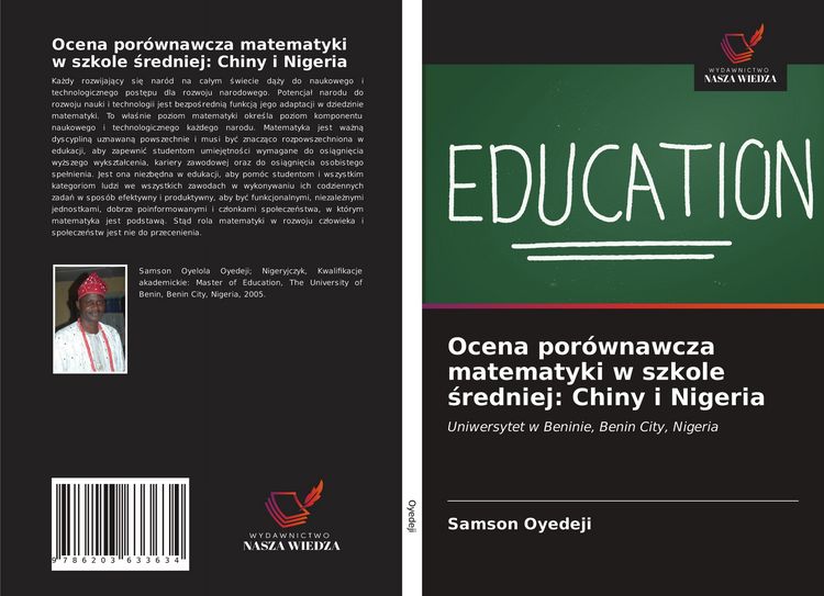 Produktbild: Ocena por&oacute;wnawcza matematyki w szkole &iquest;redniej: Chiny i Nigeria