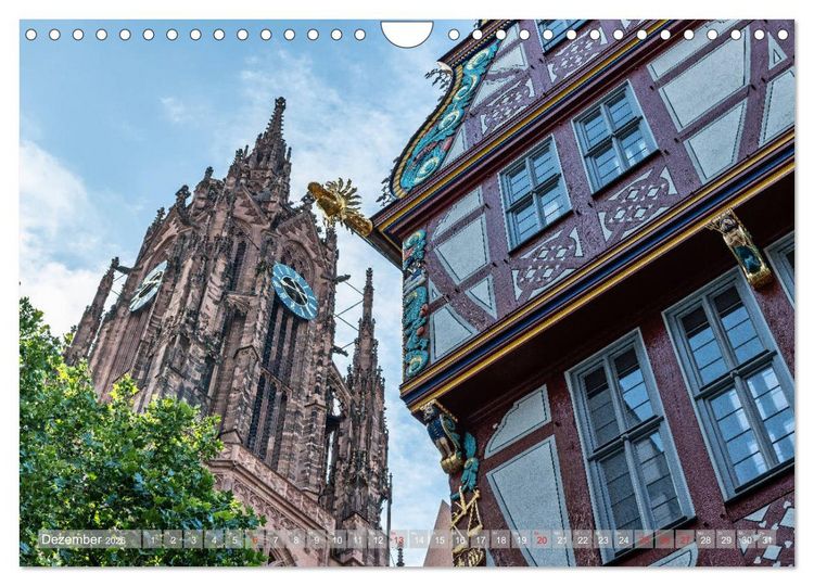 Produktbild: Frankfurts Neue Altstadt (Wandkalender 2026 DIN A4 quer), CALVENDO Monatskalender