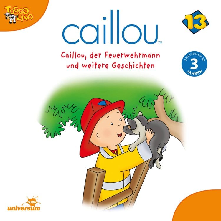 Bild vom Artikel Caillou - Folgen 155-166: Caillou, der Feuerwehrmann vom Autor Julia Haacke