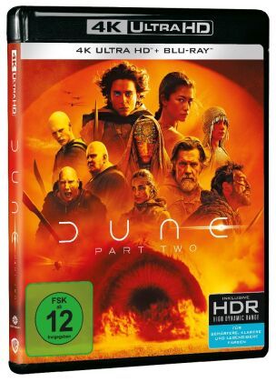 Produktbild: Dune: Part Two (4K Ultra HD) (+ Blu-ray)