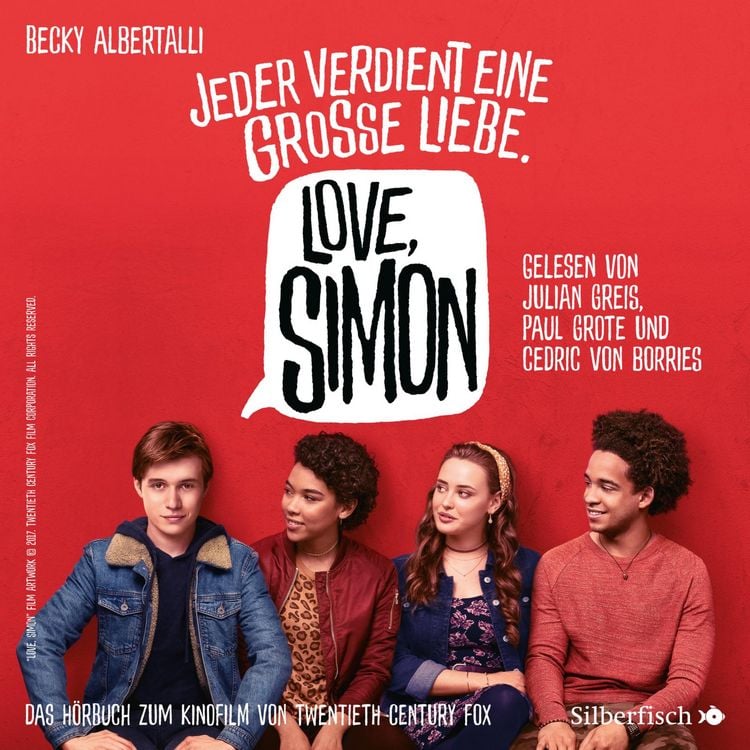 Produktbild: Love, Simon (Filmausgabe) (Nur drei Worte &ndash; Love, Simon): Jeder verdient eine gro&szlig;e Liebe.